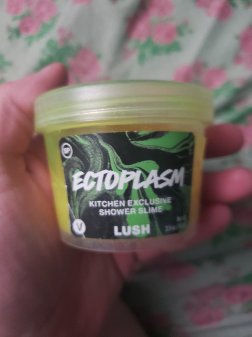 Lush Ectoplasm Shower Slime - Yellow and Green New